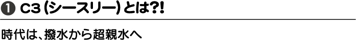 C3(シースリー)とは？